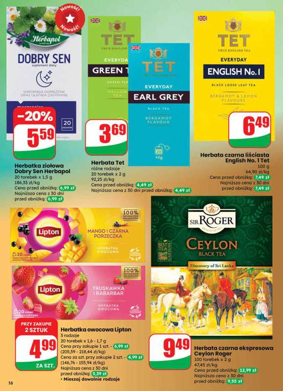 Dino - gazetka promocyjna Gazetka 12 / 2026 od środy 18.03 do wtorku 24.03 - strona 16