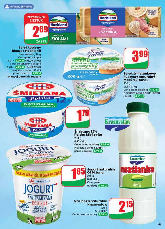 Dino - gazetka promocyjna Gazetka 12 / 2026 od środy 18.03 do wtorku 24.03 - strona 41