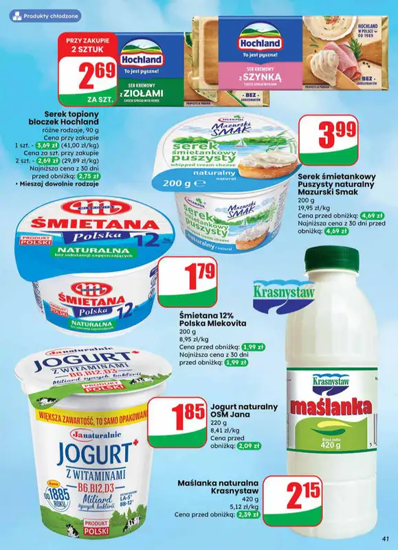 Dino - gazetka promocyjna Gazetka 12 / 2026 od środy 18.03 do wtorku 24.03 - strona 41