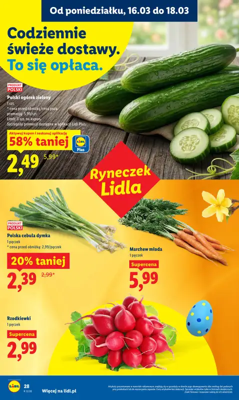 Lidl - gazetka promocyjna Oferta od poniedziałku od poniedziałku 16.03 do środy 18.03 - strona 30