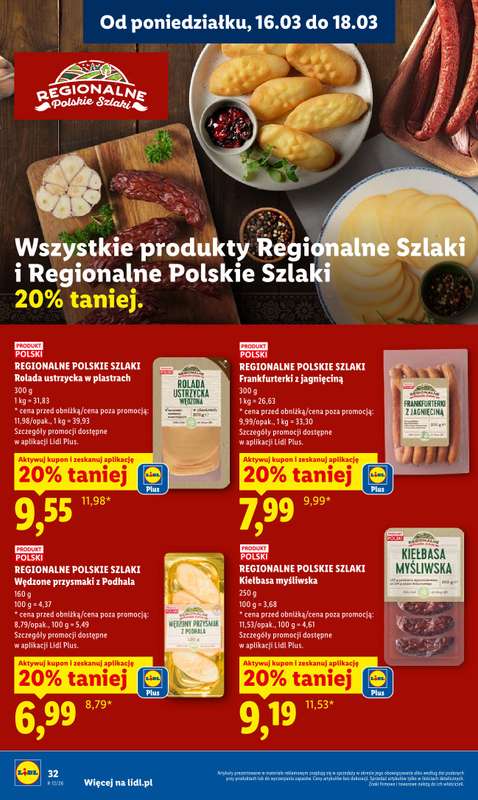 Lidl - gazetka promocyjna Oferta od poniedziałku od poniedziałku 16.03 do środy 18.03 - strona 34