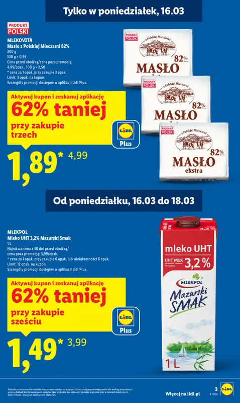 Lidl - gazetka promocyjna Oferta od poniedziałku   - strona 3