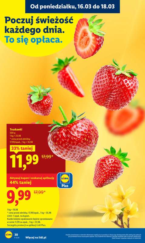 Lidl - gazetka promocyjna Oferta od poniedziałku od poniedziałku 16.03 do środy 18.03 - strona 32