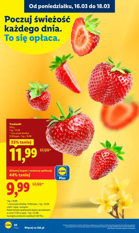 Lidl - gazetka promocyjna Oferta od poniedziałku od poniedziałku 16.03 do środy 18.03 - strona 32