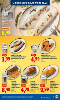 Lidl - gazetka promocyjna Oferta od poniedziałku od poniedziałku 16.03 do środy 18.03 - strona 49