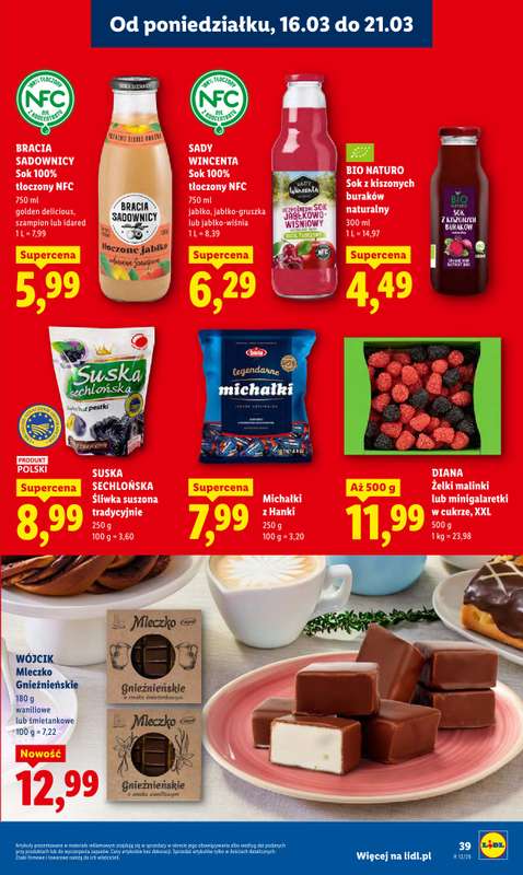 Lidl - gazetka promocyjna Oferta od poniedziałku od poniedziałku 16.03 do środy 18.03 - strona 41