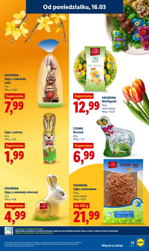 Lidl - gazetka promocyjna Oferta od poniedziałku od poniedziałku 16.03 do środy 18.03 - strona 55