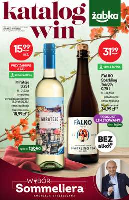 Żabka - gazetka promocyjna Katalog win od środy 18.03 do wtorku 31.03