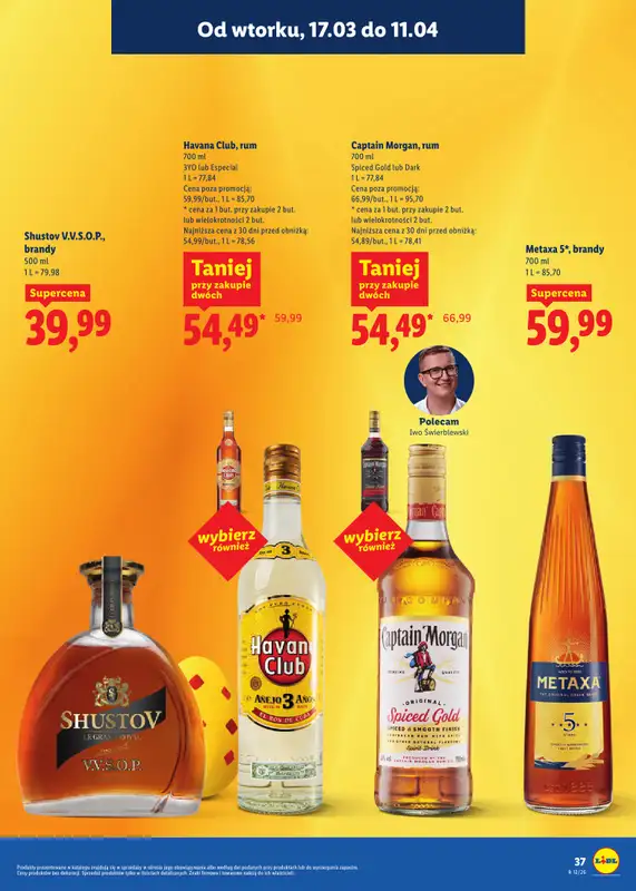 Lidl - gazetka promocyjna Katalog alkoholi mocnych i win od wtorku 17.03 do soboty 11.04 - strona 37