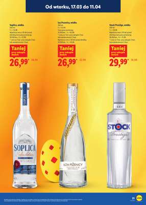 Lidl - gazetka promocyjna Katalog alkoholi mocnych i win od wtorku 17.03 do soboty 11.04 - strona 21