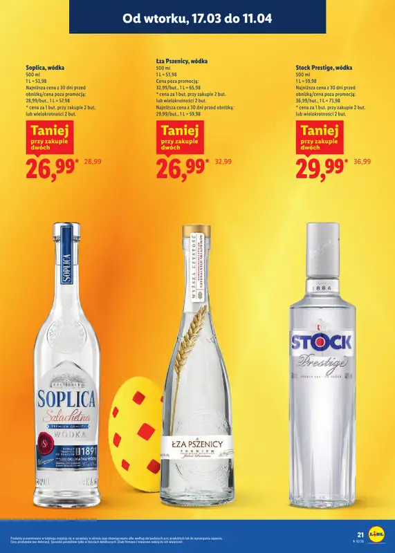 Lidl - gazetka promocyjna Katalog alkoholi mocnych i win od wtorku 17.03 do soboty 11.04 - strona 21