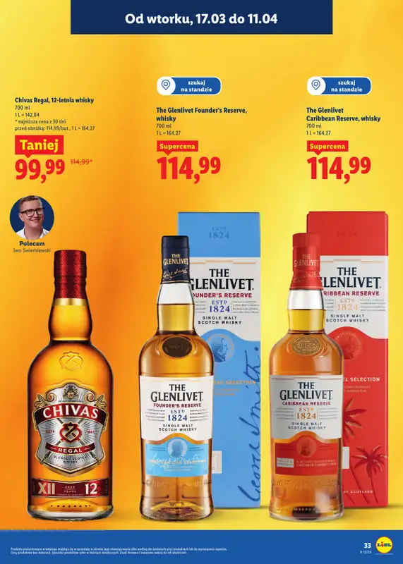 Lidl - gazetka promocyjna Katalog alkoholi mocnych i win od wtorku 17.03 do soboty 11.04 - strona 33