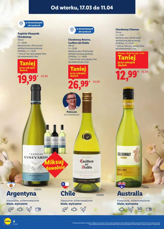 Lidl - gazetka promocyjna Katalog alkoholi mocnych i win od wtorku 17.03 do soboty 11.04 - strona 8