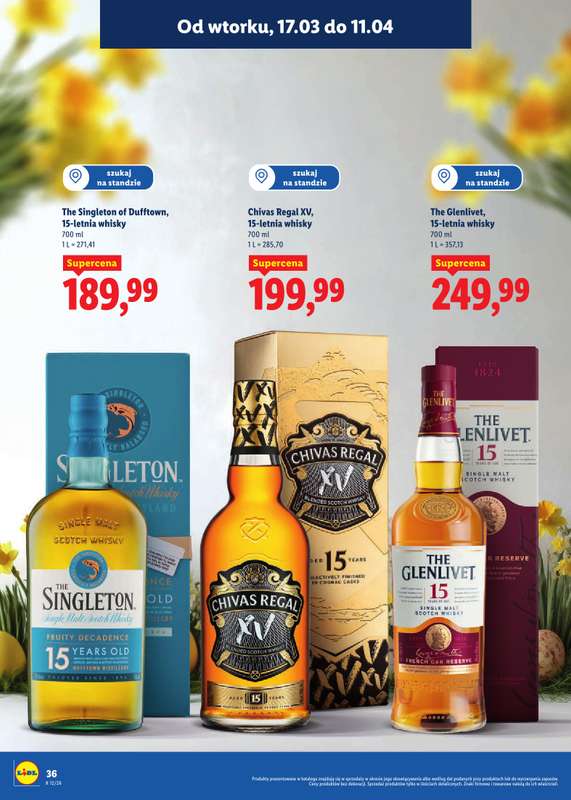 Lidl - gazetka promocyjna Katalog alkoholi mocnych i win od wtorku 17.03 do soboty 11.04 - strona 36