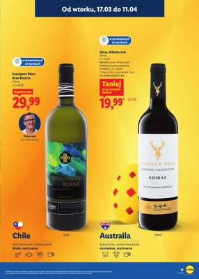 Lidl - gazetka promocyjna Katalog alkoholi mocnych i win od wtorku 17.03 do soboty 11.04 - strona 11