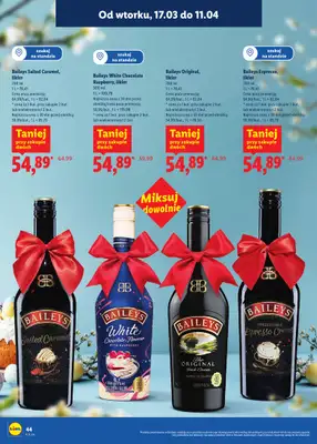 Lidl - gazetka promocyjna Katalog alkoholi mocnych i win od wtorku 17.03 do soboty 11.04 - strona 44