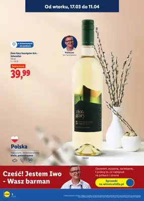 Lidl - gazetka promocyjna Katalog alkoholi mocnych i win od wtorku 17.03 do soboty 11.04 - strona 2