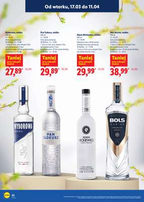 Lidl - gazetka promocyjna Katalog alkoholi mocnych i win od wtorku 17.03 do soboty 11.04 - strona 22