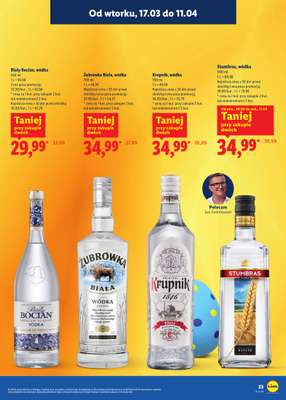 Lidl - gazetka promocyjna Katalog alkoholi mocnych i win od wtorku 17.03 do soboty 11.04 - strona 23