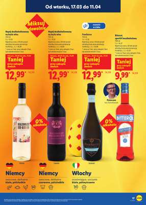 Lidl - gazetka promocyjna Katalog alkoholi mocnych i win od wtorku 17.03 do soboty 11.04 - strona 17