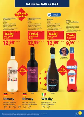 Lidl - gazetka promocyjna Katalog alkoholi mocnych i win od wtorku 17.03 do soboty 11.04 - strona 17