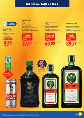 Lidl - gazetka promocyjna Katalog alkoholi mocnych i win od wtorku 17.03 do soboty 11.04 - strona 41