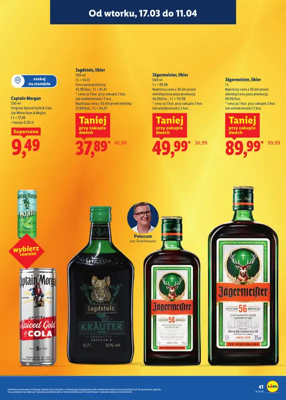 Lidl - gazetka promocyjna Katalog alkoholi mocnych i win od wtorku 17.03 do soboty 11.04 - strona 41