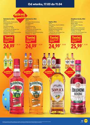 Lidl - gazetka promocyjna Katalog alkoholi mocnych i win od wtorku 17.03 do soboty 11.04 - strona 43