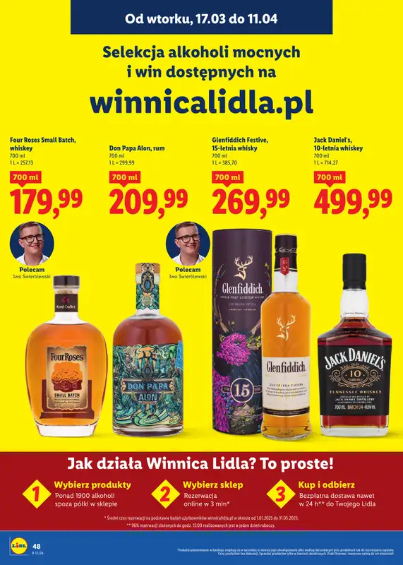 Lidl - gazetka promocyjna Katalog alkoholi mocnych i win od wtorku 17.03 do soboty 11.04 - strona 48