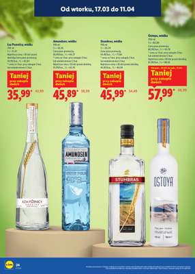 Lidl - gazetka promocyjna Katalog alkoholi mocnych i win od wtorku 17.03 do soboty 11.04 - strona 24