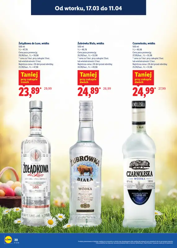 Lidl - gazetka promocyjna Katalog alkoholi mocnych i win od wtorku 17.03 do soboty 11.04 - strona 20