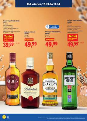 Lidl - gazetka promocyjna Katalog alkoholi mocnych i win od wtorku 17.03 do soboty 11.04 - strona 26
