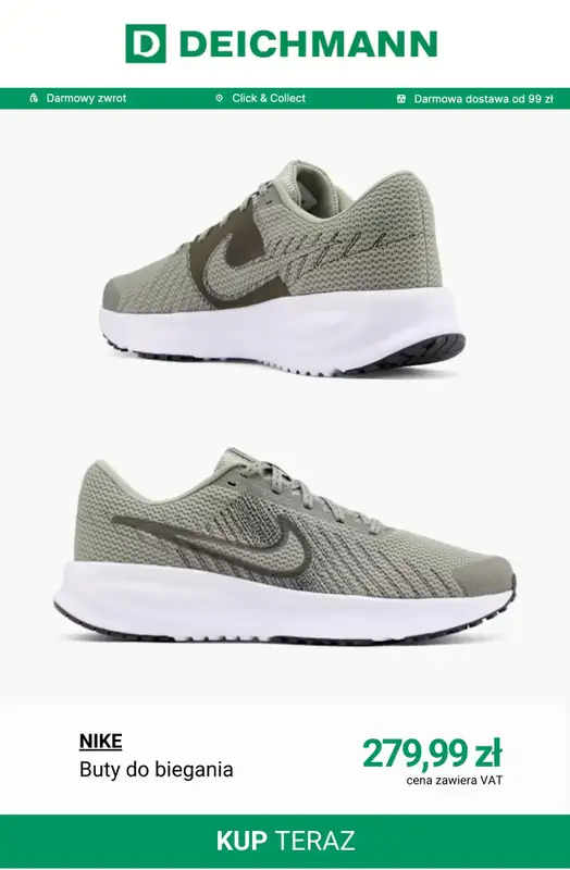 Deichmann - gazetka promocyjna Buty do biegania męskie od wtorku 17.03  - strona 4