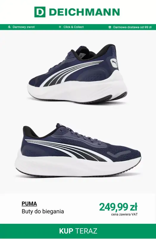 Deichmann - gazetka promocyjna Buty do biegania męskie   - strona 2