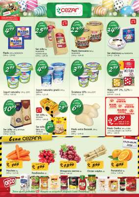CEZAR Delikatesy - gazetka promocyjna Gazetka od czwartku 19.03 do soboty 04.04 - strona 4