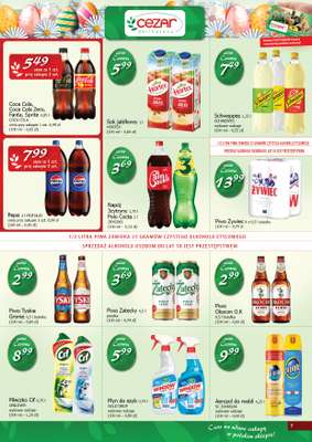 CEZAR Delikatesy - gazetka promocyjna Gazetka od czwartku 19.03 do soboty 04.04 - strona 9
