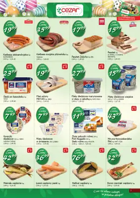 CEZAR Delikatesy - gazetka promocyjna Gazetka od czwartku 19.03 do soboty 04.04 - strona 3