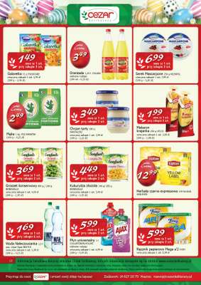 CEZAR Delikatesy - gazetka promocyjna Gazetka od czwartku 19.03 do soboty 04.04 - strona 12