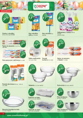 CEZAR Delikatesy - gazetka promocyjna Gazetka od czwartku 19.03 do soboty 04.04 - strona 10
