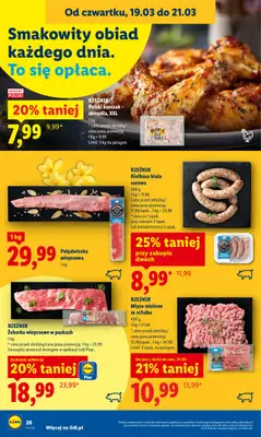 Lidl - gazetka promocyjna Oferta od czwartku od czwartku 19.03 do soboty 21.03 - strona 26