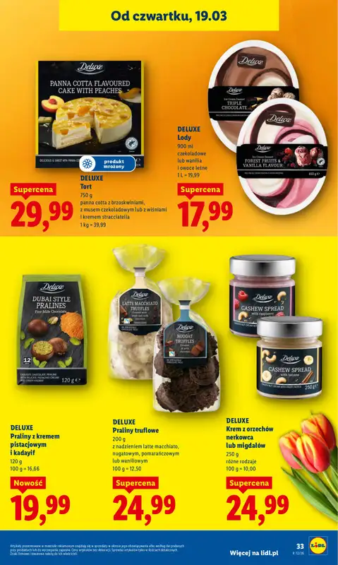 Lidl - gazetka promocyjna Oferta od czwartku od czwartku 19.03 do soboty 21.03 - strona 33