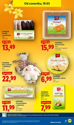 Lidl - gazetka promocyjna Oferta od czwartku od czwartku 19.03 do soboty 21.03 - strona 35