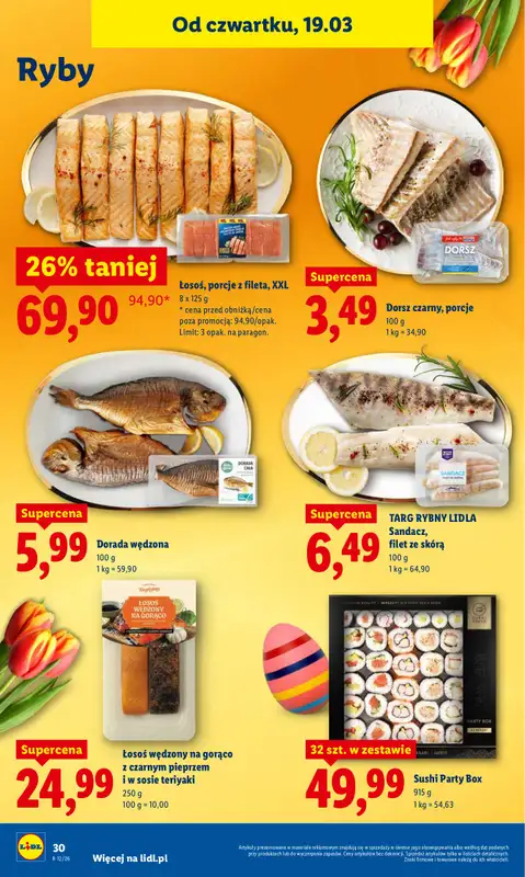 Lidl - gazetka promocyjna Oferta od czwartku od czwartku 19.03 do soboty 21.03 - strona 30