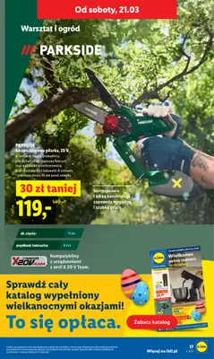 Lidl - gazetka promocyjna Oferta od czwartku od czwartku 19.03 do soboty 21.03 - strona 17