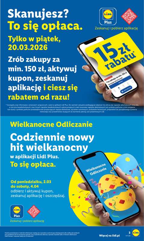 Lidl - gazetka promocyjna Oferta od czwartku od czwartku 19.03 do soboty 21.03 - strona 3