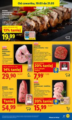 Lidl - gazetka promocyjna Oferta od czwartku od czwartku 19.03 do soboty 21.03 - strona 27