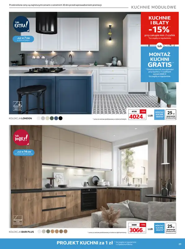 Komfort - gazetka promocyjna Gazetka od środy 18.03 do wtorku 21.04 - strona 39