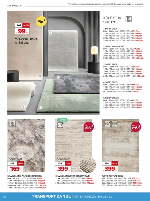 Komfort - gazetka promocyjna Gazetka od środy 18.03 do wtorku 21.04 - strona 34