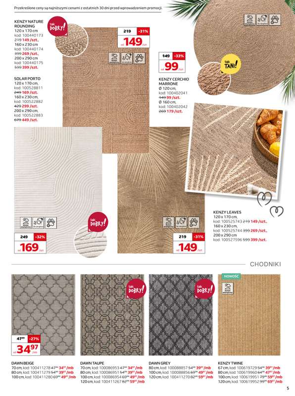 Komfort - gazetka promocyjna Gazetka od środy 18.03 do wtorku 21.04 - strona 5
