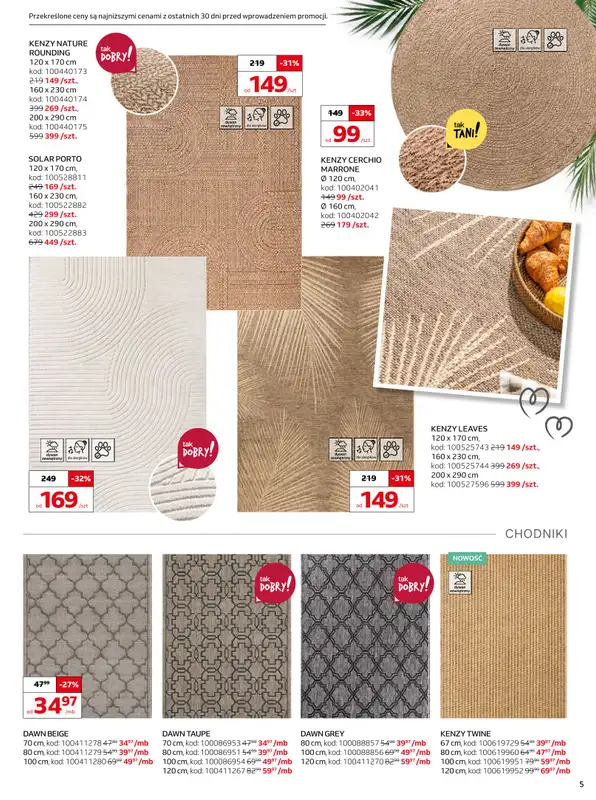 Komfort - gazetka promocyjna Gazetka od środy 18.03 do wtorku 21.04 - strona 5